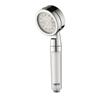 Cabezal de ducha de mano pequeño con control de temperatura LED, tricolor/colorido, autocambiante, 8008-A37