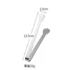 Mini Pegador de Açúcar de Aço Inoxidável 304, Espessado com Dentes, Pegador de Gelo, Clipe para Balde de Gelo, Pinça de Gelo, Pegador de Palma em Forma de Concha, Amazon