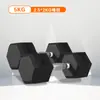 Mancuernas hexagonales recubiertas de PVC para entrenamientos caseros de hombres, resistentes al desgaste, resistentes a la presión, sin olor, sólidas, certificadas por BSCI