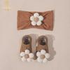 Accesorios Europeos y Americanos Transfronterizos para Cabello de Bebé Calcetines Calcetines Antideslizantes Set Diadema Infantil Diadema de Flor Linda para Bebé