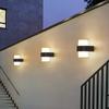 Luces de Pared Impermeables para Exterior Luces de Pasillo Luces de Escalera de Terraza Balcón Villa Entrada Familiar Luces LED de Pared para Exterior