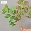 Planta Verde Artificial Folhas de Hortênsia para Arranjos Florais de Interiores Domésticos, Decoração de Casamento e Hotel, Arranjos de Chão e Paisagismo Fabricante