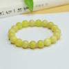 Pulsera de Jade Mantequilla Natural Ai Yu Pulsera de Cuentas de Jade Círculo Único Joyería Fábrica Venta al por Mayor Dropshipping S3121409