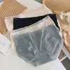 Nueva Ropa Interior de Mascarilla Fina de Seda de Hielo de Verano para Mujer, Entrepierna de Algodón, Ropa Interior Sexy de Chica Pura Deseo, Cómoda y Transpirable