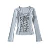 RY2508-25 Camiseta básica de tirantes cruzados para mujer, nueva camiseta de primavera de las Spice Girls americanas Pure Desire
