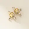 Colgante amuleto de plata pura 999 con mantra de seis caracteres plateado en 3D, finamente elaborado con detalles dorados, adorno colgante de campana tintineante, accesorios de material de cordón Q0243