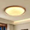 Lámpara de techo para habitación infantil de imitación mármol, estilo vintage, iluminación redonda protectora para los ojos, nueva lámpara de techo