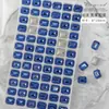 Nuevas joyas para uñas Super Flash K9 rectangulares octogonales de diamante de cristal taladro de pila de diamante de punta inferior Red de diamantes Aurora Decoraciones de uñas de moda