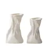 Vaso de Cerâmica Estilo Creme Transfronteiriço Ornamento para Mesa de Sala de Estar Decoração de Casa Arranjo de Flores Amazon Flores Secas de Alta Qualidade