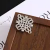 Nuevo Elemento Mongol Completamente Incrustado de Diamantes Nudo Auspicioso Mongol Accesorios Artesanía Tradicional Incrustada de Diamantes Fabricante de Accesorios de Moda Mayorista