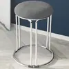 Bancos Redondos, Bancos de Acero Inoxidable, Bancos Apilables, Sillas de Hierro Forjado, Bancos Gruesos para Comedor Doméstico, Bancos Gruesos de Plástico