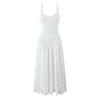 Vestido Sexy Europeu e Americano Transfronteiriço de Alças sem Costas para Mulheres 2025 Nova Coleção Início da Primavera Cintura Alta Modelador Fenda Saia Longa