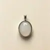 Colar de Pedra da Lua e Água-Marinha para Mulheres, Estilo Novo de Nicho, Luxo Leve, Corrente de Clavícula Única, Corrente de Osso de Cobra, Acessório de Corrente para Suéter