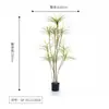 Planta Artificial Monstera Estilo Nórdico en Maceta Decoración Artística para Exteriores Planta Verde de Pie Simple Árbol Falso Venta al por Mayor