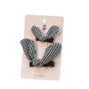 Accesorios para el cabello de niños lindo lindo clip para el cabello con orejas de conejo niñas clip de pico de pato niña pequeña bolsa completa clip para el cabello de tela al por mayor