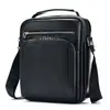 Venda Direta de Fábrica Bolsa de Ombro Masculina Couro Bovino de Primeira Camada Casual de Negócios Tablet de 9 polegadas Transversal Grande Capacidade Bolsa Masculina para o Dia a Dia