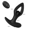 Plug Anal com Controle Remoto, Expansor Anal, Massageador de Próstata, Bolas Anais, Haste Vibratória, Brinquedo de Orgasmo, Dispositivo de Masturbação