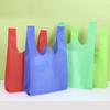 Bolsa no tejida, bolsa ecológica, chaleco, bolsa, chaleco con impresión degradable, bolsa de compras para supermercado, bolsa de basura desechable