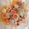 Ropa Floral Papel de Envoltura de Flores Impermeable, Marco Simple de Luna Hielo Agua Borde de Película Opp, Materiales de Empaque de Película de Gelatina Semitransparente ¡Ahora Disponibles!