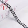 1.2cm Exquisita Cinta Jacquard de Mariposas Accesorios para Ropa, Hogar, Cortinas, Diversas Decoraciones DIY G3638
