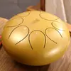 [Instrumento Musical Huashu] Tambor Etéreo de 8 Tonos de 10 Pulgadas, Lengua Redonda, Plato de Percusión Vacío de Color, Tambor de Lengua de Acero, Instrumento de Percusión para Principiantes