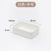 Gabinete de caja de almacenamiento en ángulo recto cocina estilo japonés cajón organización miscelánea almacenamiento de bocadillos baño alto estrecho cesta de almacenamiento larga