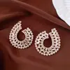 Brincos Europeus e Americanos Transfronteiriços de Agulha de Prata com Zircônia, Geométricos em Forma de Gota, Brincos Personalizados Criativos da Moda, Brincos de Luxo Leve de Alta Qualidade para Mulheres