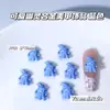 Serie de Halloween Fantasma de Dibujos Animados Colorido Accesorios de Aleación para Uñas a Piao Divertidos y Lindos Accesorios Tridimensionales para Uñas