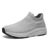 Zapatos Deportivos Ligeros para Correr para Hombre y Mujer, Antishock, Punta Ancha, Slip-On, Malla Flyknit, Pareja, Exteriores, 2026