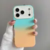 Gama alta Bloque de color Tacto piel Degradado Aplicable a Apple 17Pro Alta apariencia 16 Estilo coreano Estilo ins 15 Personalizado 14 Funda para teléfono