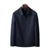 Chaqueta Ejecutiva de Estilo Casual de Negocios para Hombres de Mediana Edad y Mayores, Chaqueta Exterior Ajustada para Hombres que Viajan al Trabajo, Fabricante
