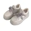 Zapatillas Blancas de Suela Gruesa para Mujer 2026 Primavera/Verano Nuevos Versátiles que Aumentan la Altura Casual Deportivas de Plataforma