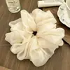 Goma para el pelo con estampado estilo Academia Melard para mujer, scrunchie de satén con malla de estampado de leopardo vintage, banda elástica de alta elasticidad y duradera
