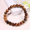 Amazon Tendencia Más Vendido Joyería con Cuentas Hechas a Mano 8mm Pulsera de Cuentas Redondas Simple y de Moda Joyería con Piedras Semipreciosas