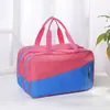Bolsa de Tocador con Separación Seco y Húmedo, Bolsa Cosmética Portátil Impermeable para Viaje, Bolsa de Natación, Bolsa de Almacenamiento, Bolsa de Playa de Gran Capacidad, Portátil
