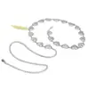 Cadena de Cintura Metálica con Hebilla de Corazón Retro Transfronteriza para Mujer, Cadena de Cinturón Decorativa de Moda para Damas para Vestidos, Venta al por Mayor desde Fabricante