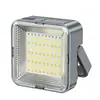 Foco solar recargable para exteriores Iluminación solar para mercados nocturnos de ingeniería Lámpara transfronteriza Lámpara de camping Lámpara de camping Grande