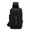 2026 Nova Bolsa de Peito Masculina Multifuncional com Senha Anti-Roubo Bolsa Transversal Esportiva Bolsa para Motociclista Bolsa de Ombro Masculina com Carregamento