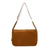 Bolsa transversal feminina, estilo japonês e coreano, mochila de grande capacidade para o dia a dia, versátil e casual, adequada para estudantes, bolsa sacola masculina