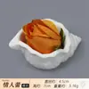 Pintura al Óleo Simulada Capullo de Rosa Accesorios Hechos a Mano DIY Material de Flor para Boda Flor Retro Pequeño Capullo de Flor Decoración de Pared Floral