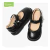 Zapatos de Cuero Snuffy para Niñas Zapatos de Princesa Lolita para Niños Moda Nueva Primavera y Otoño 2026 Zapatos Planos para Niñas Pequeñas con Suelas Suaves