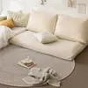 Alfombra de Lana Natural Sala de Estar Mesa de Café Manta Dormitorio Mesita de Noche Lujo de Alta Gama Estilo Tejida a Mano Ecológica Sin Pegamento Felpudo de Piso