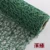 Tecido de rede jacquard coreano com vazados rede de ganso papel de embrulho de malha para buquê material de papel de embrulho para flores rosa
