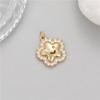 Colgante de oro de 14 quilates de AliExpress Joker material hecho a mano circón amor estrella colgante diy colgante colgante único al por mayor