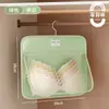 Bolsa de almacenamiento para ropa interior, organizador de malla colgante para armarios de dormitorios, para guardar calcetines y ropa interior, una bolsa de almacenamiento colgante tres en uno