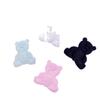 Repujado ultrasónico tela oso de peluche diy hecho a mano accesorios para hornear ropa para niños accesorios para el cabello decoración