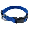 Venta Directa de Fábrica Collar Liso para Perro Correa para Mascota de Nylon Collar Ajustable Collar con Cascabel para Gato