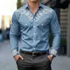 2026 Camisa de Hombre de Primavera de Amazon Ropa de Trabajo Casual Ropa de Hombre Camisa Nueva Moda Camisa Hombres