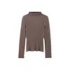Atacado transfronteiriço roupas femininas mais vendidas manga longa justa listrado vertical camisa básica SHBZXP641453