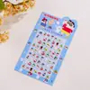 Pegatinas 5D Estéreo para Uñas Pegatinas de Arte para Uñas en Relieve Animales Lindos Kuromi Labubu Niños y Niñas Dibujos Animados Pegatinas Luminosas